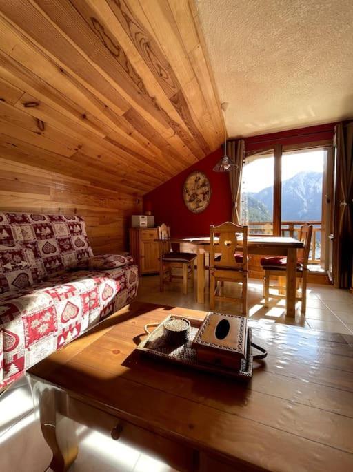 T3 Champagny-En-Vanoise Avec Terrasse Plein Sud La Plagne Dış mekan fotoğraf