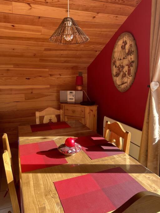 T3 Champagny-En-Vanoise Avec Terrasse Plein Sud La Plagne Dış mekan fotoğraf